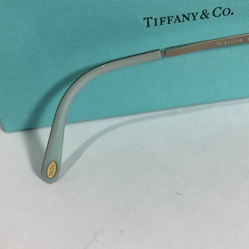 Tiffany & Co. Black Cat-Eye Sunglasses - Picture 6 of 13